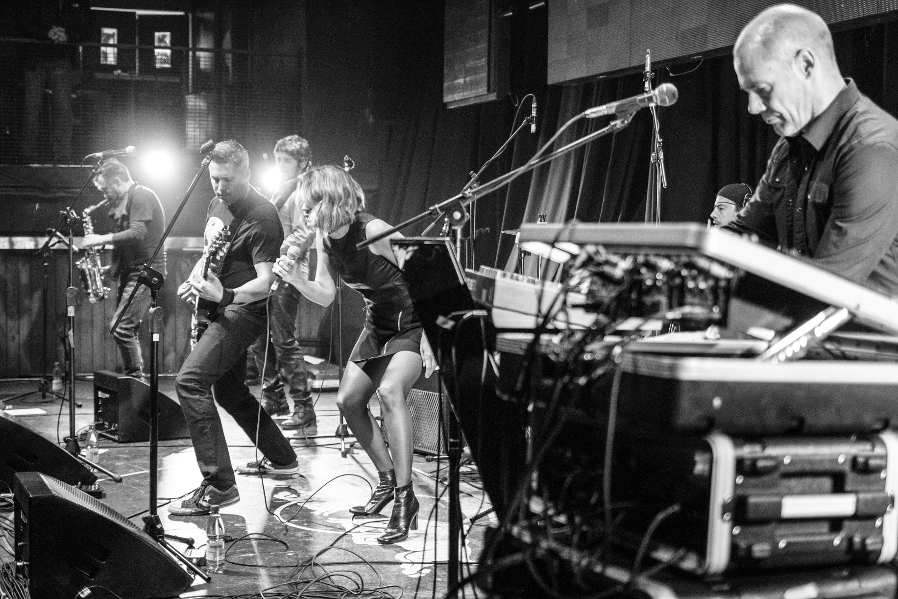 Integrantes del Grupo Nadie 